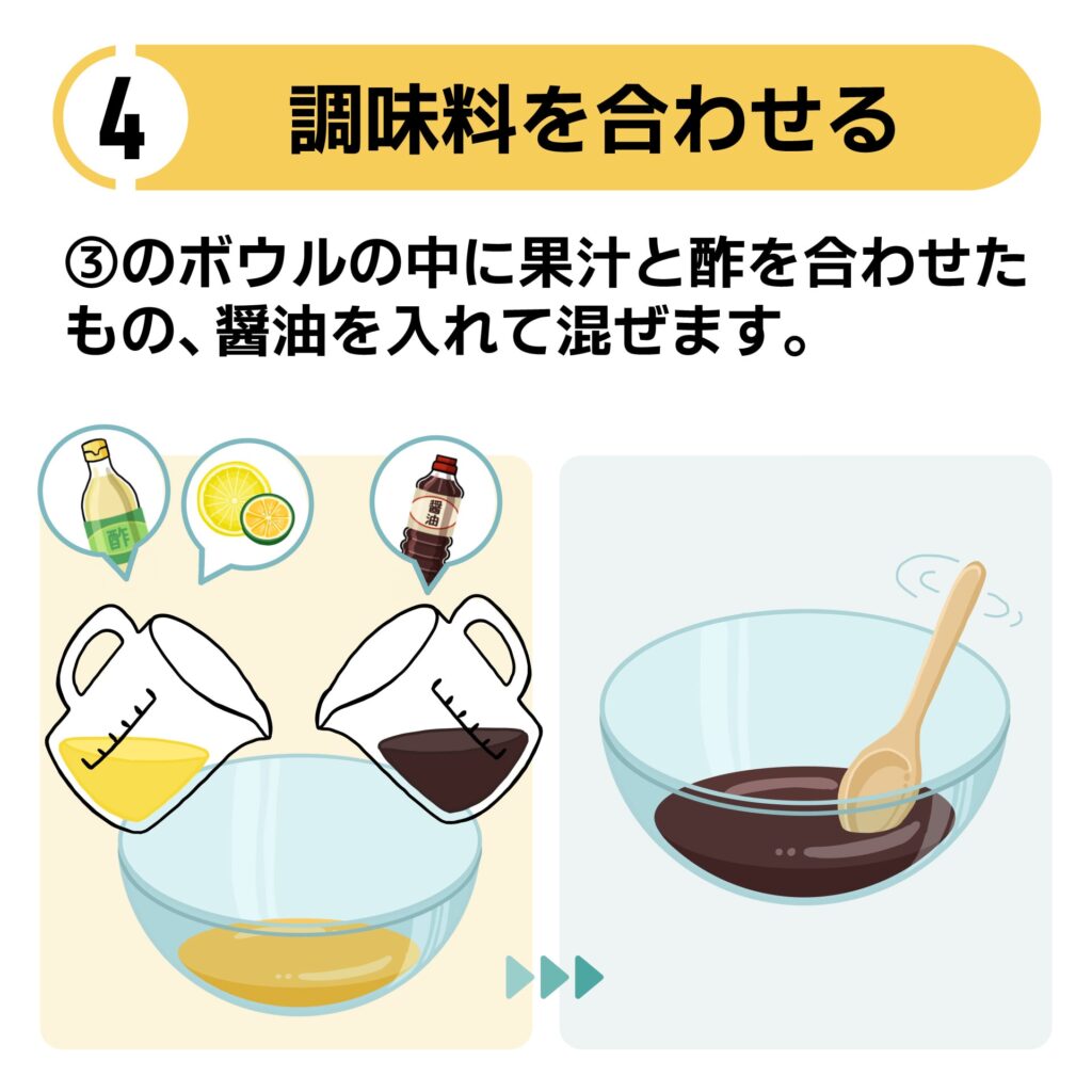 ポン酢醤油の作り方